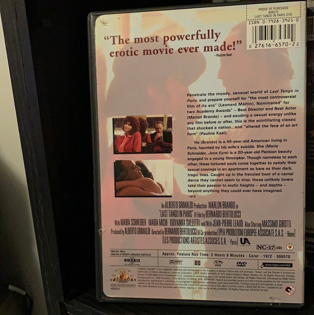 Last Tango in Paris (1972)