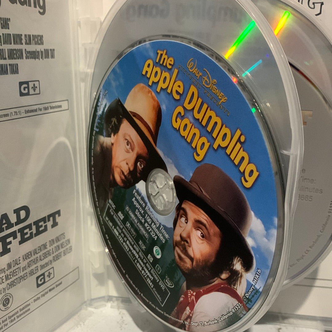 Don Knotts: The Apple Dumpling Gang (1975) & The Apple Dumpling Gang Rides Again(1979) & Hot Lead and Cold Feet (1978) & Gus (1976)