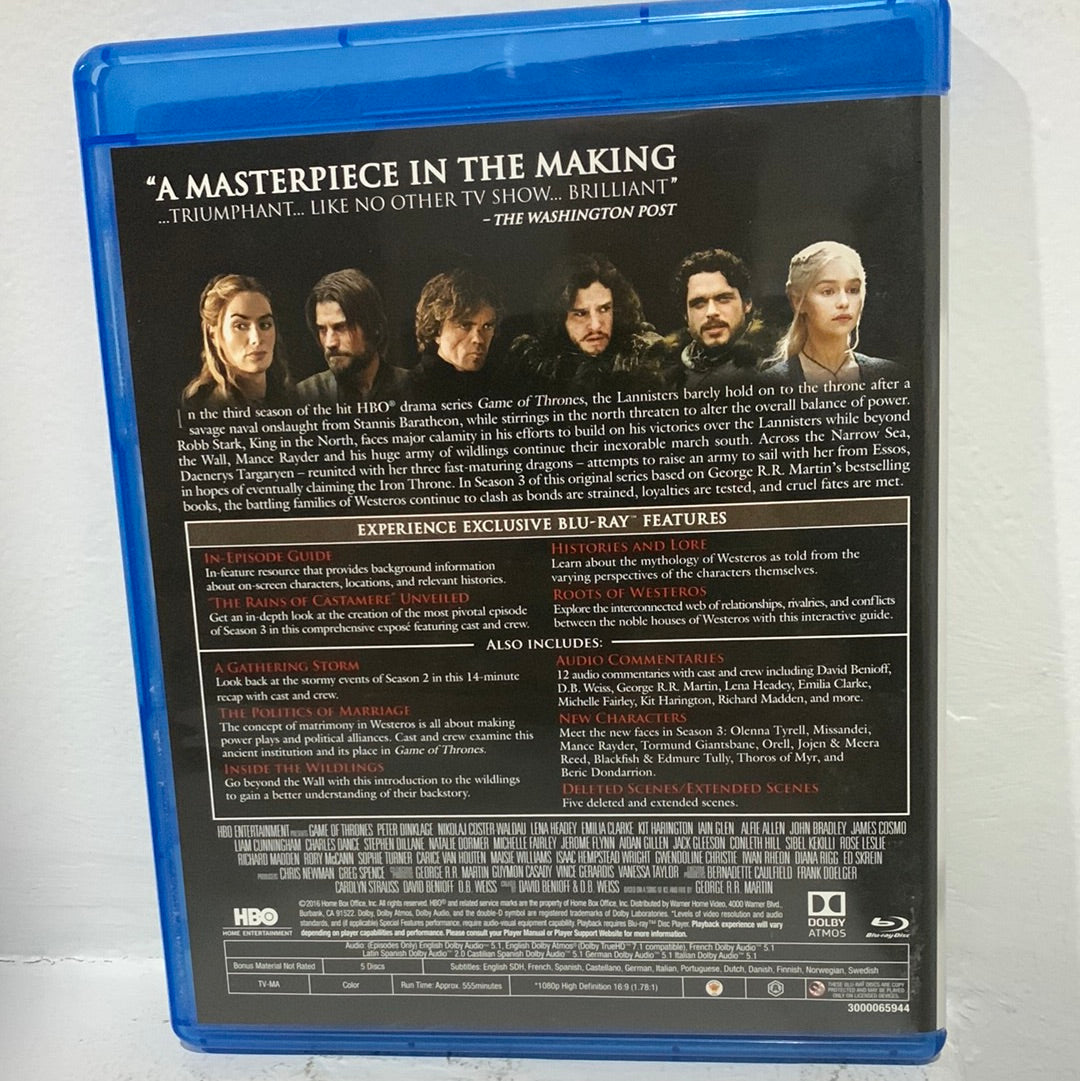 Game of Thrones: TV Series (2011-2019) - The Complete Third Season