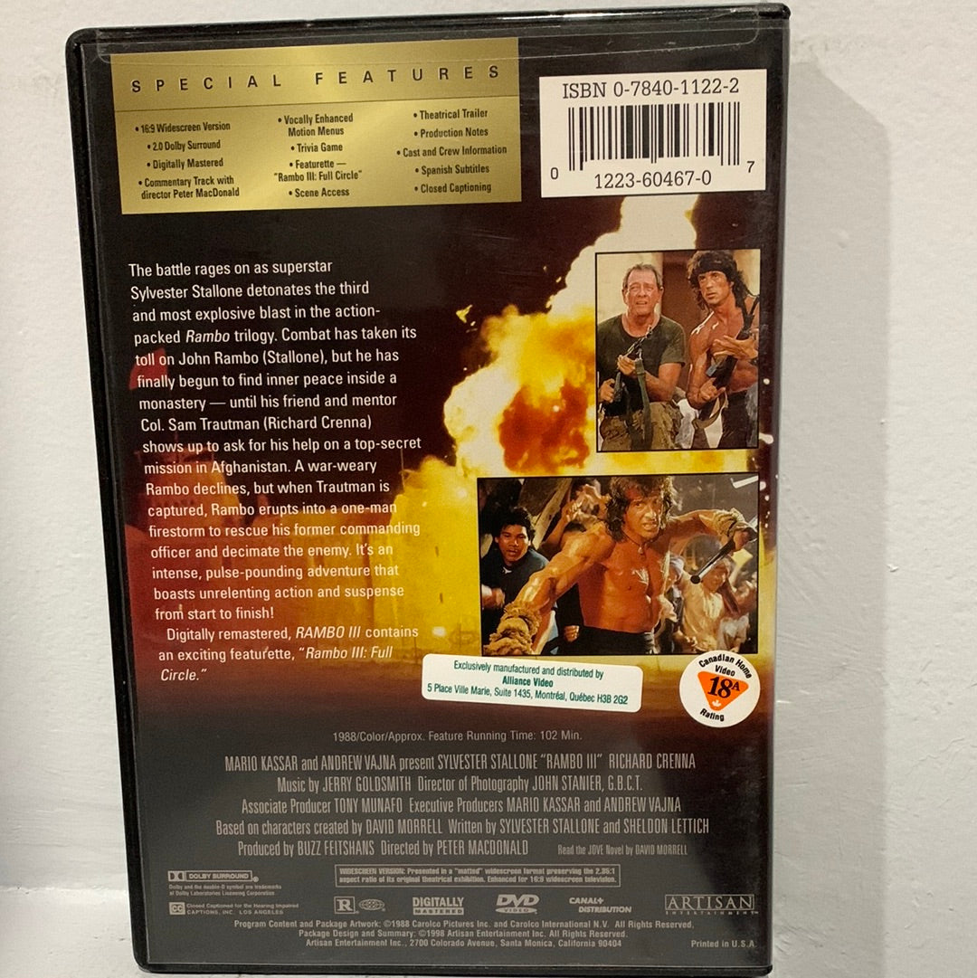 RAMBO III (1988)