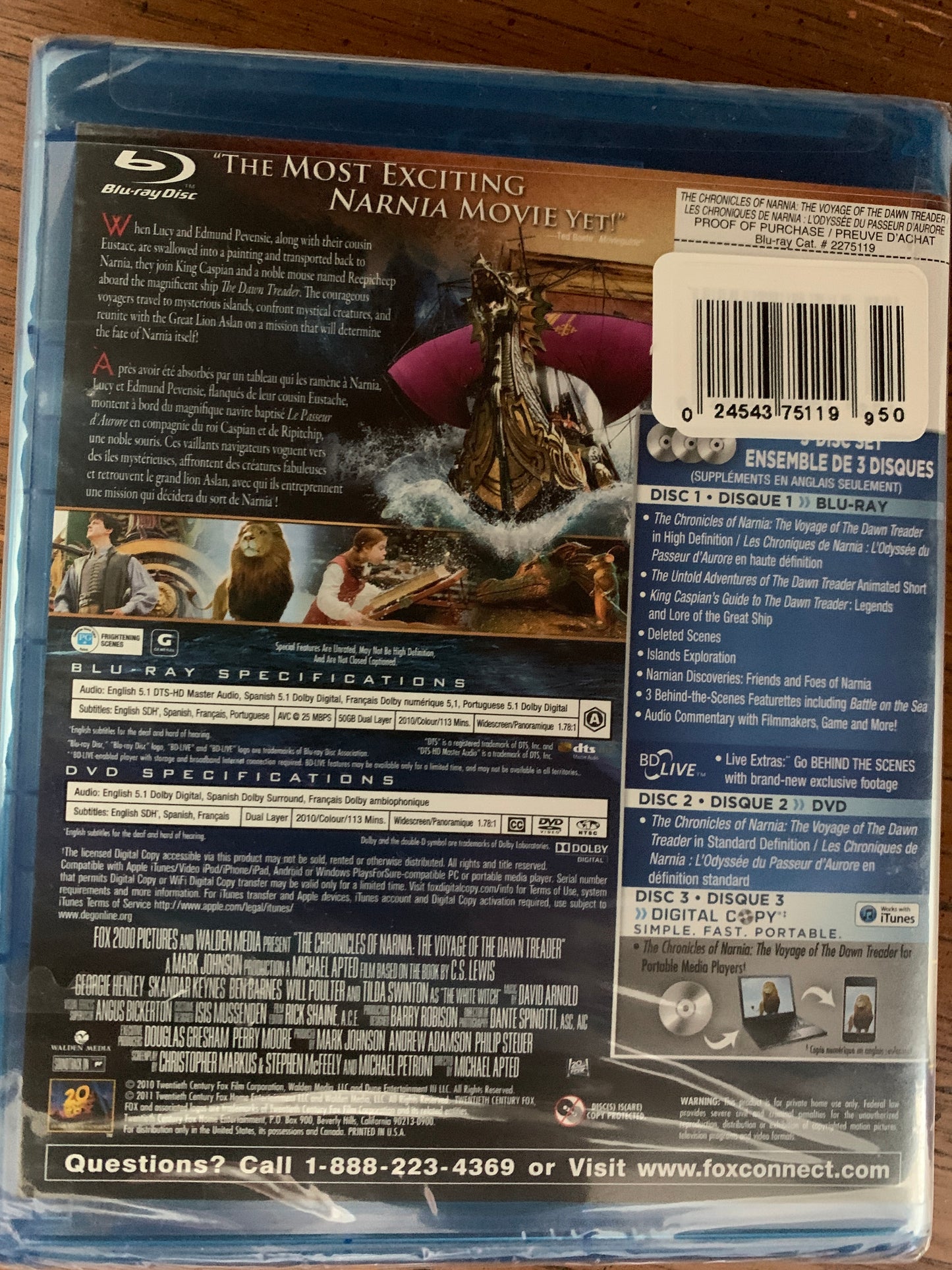 Chronicles of Narnia, The : The Voyage of the Dawn Treader (2010)