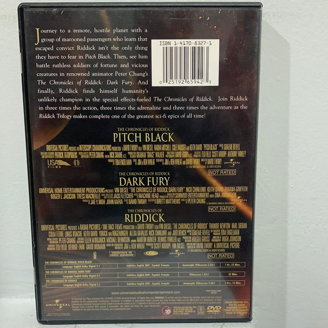 Chronicles of Riddick, The: Pitch Black (2000) & The Chronicles of Riddick: Dark Fury (2004) & The Chronicles of Riddick (2004)