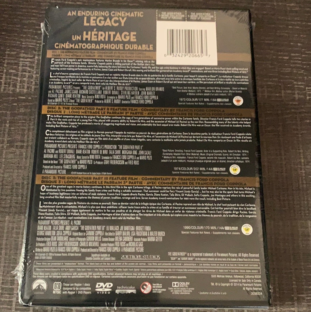 Godfather, The: 3-Movie Collection