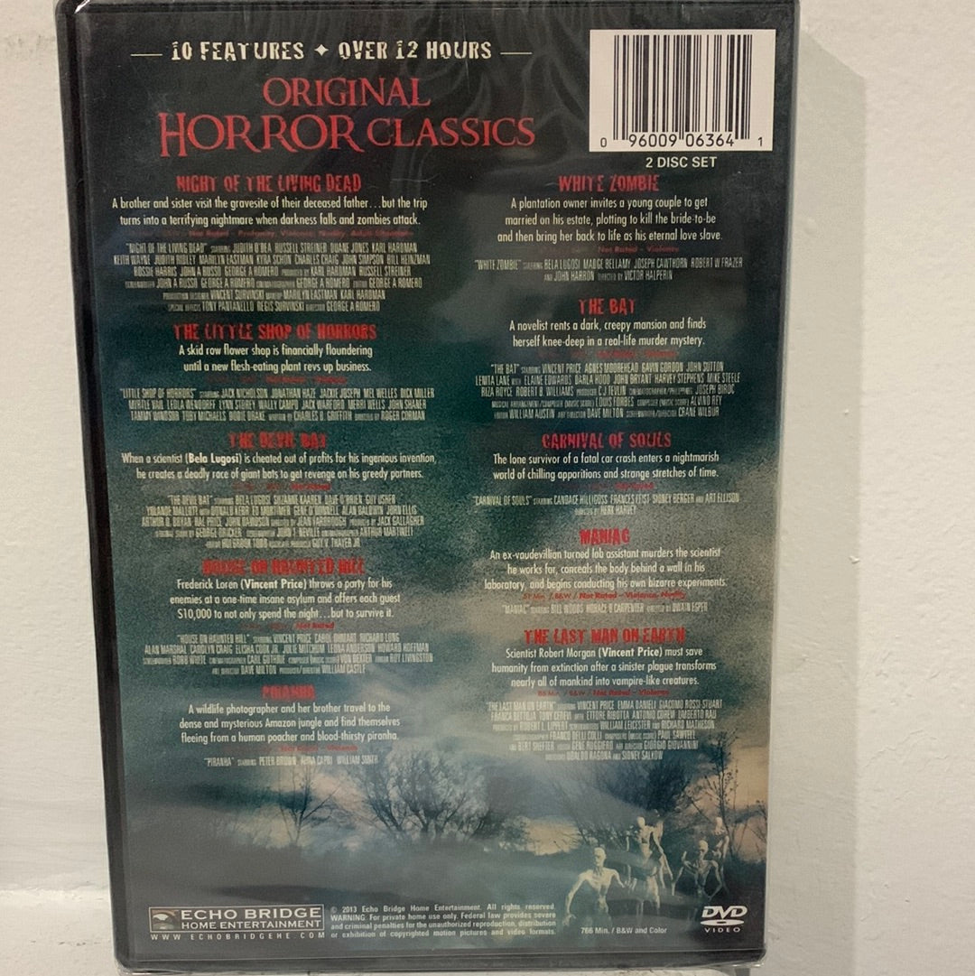 10 ORIGINAL HORROR CLASSICS MOVIES