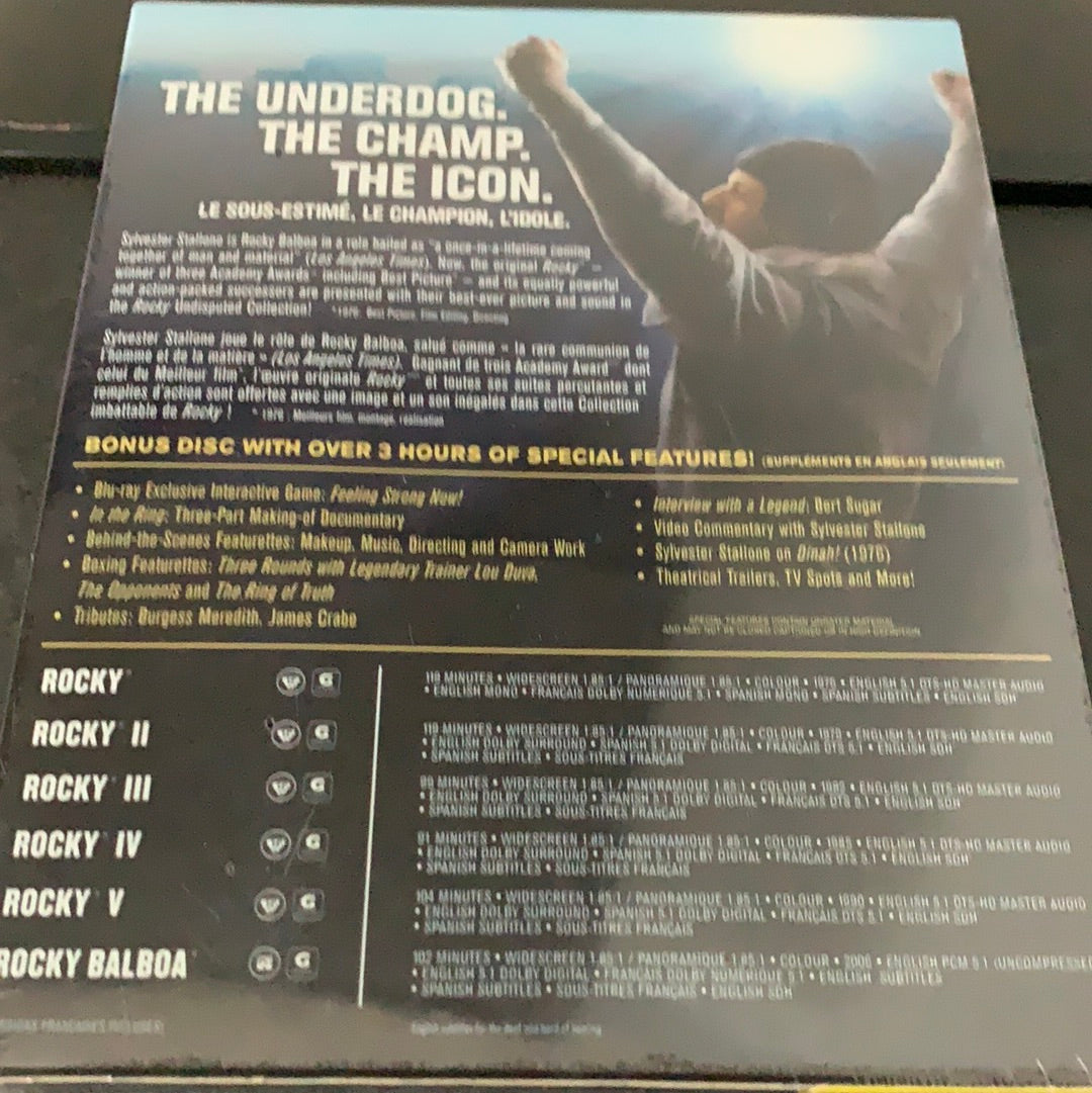 Rocky: The Undisputed Collection (6 Movies)