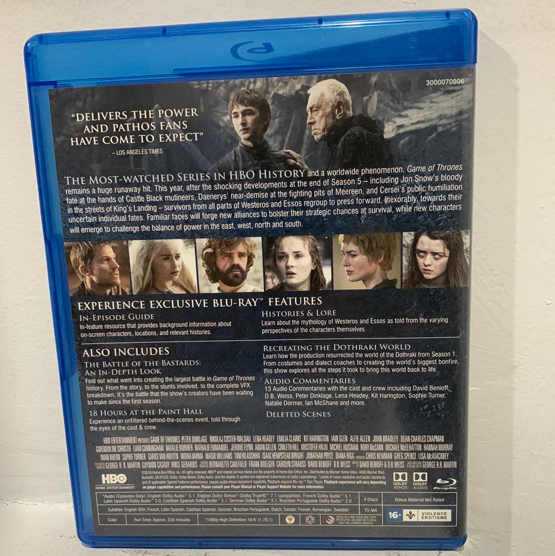 Game of Thrones: TV Series (2011-2019) - The Complete Sixth Season