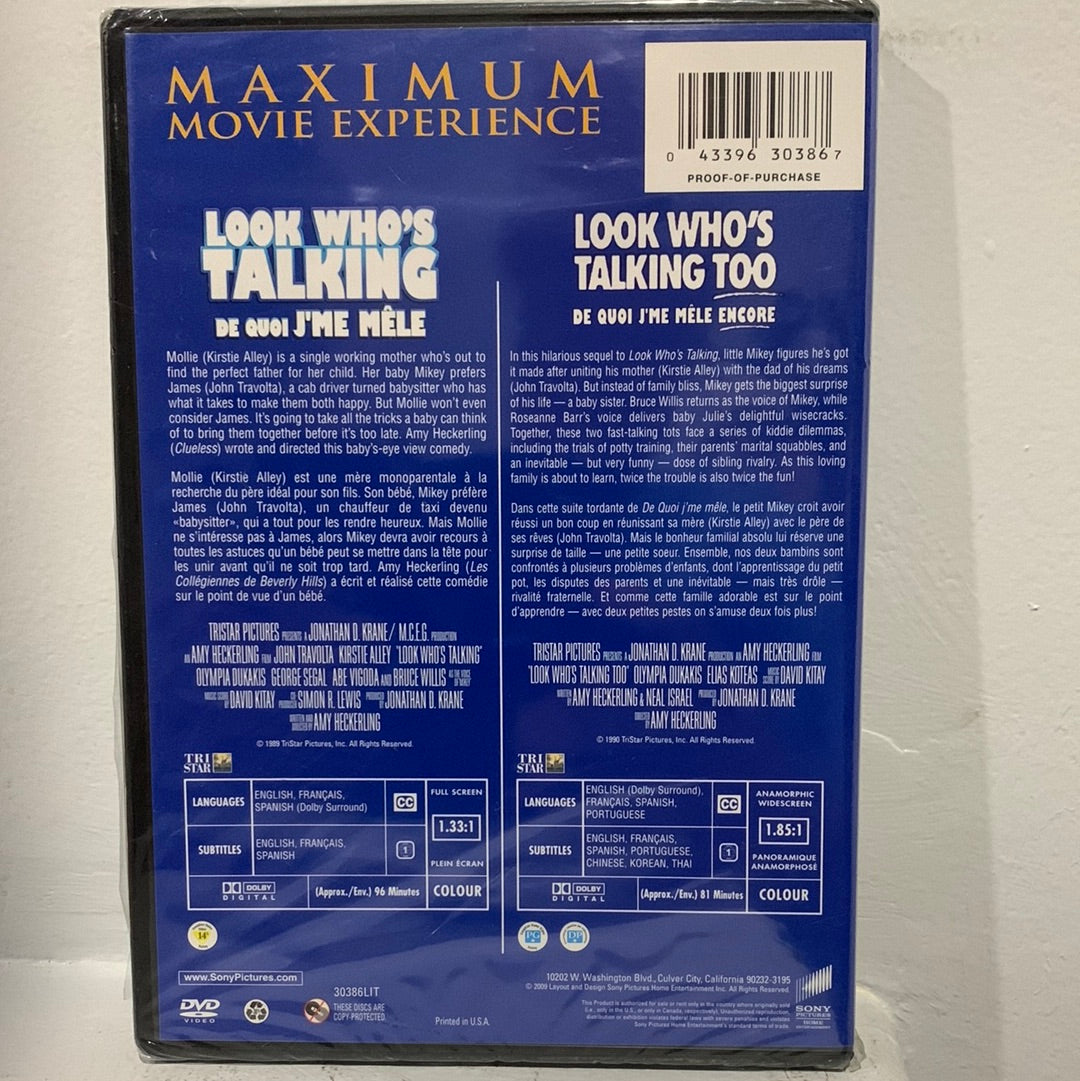 Look Who's Talking (1989) & Look Who's Talking Too (1990)