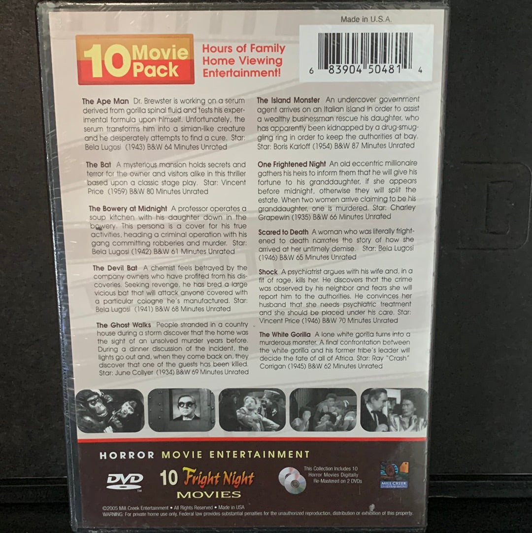 Fright Night - 10 Movie Pack