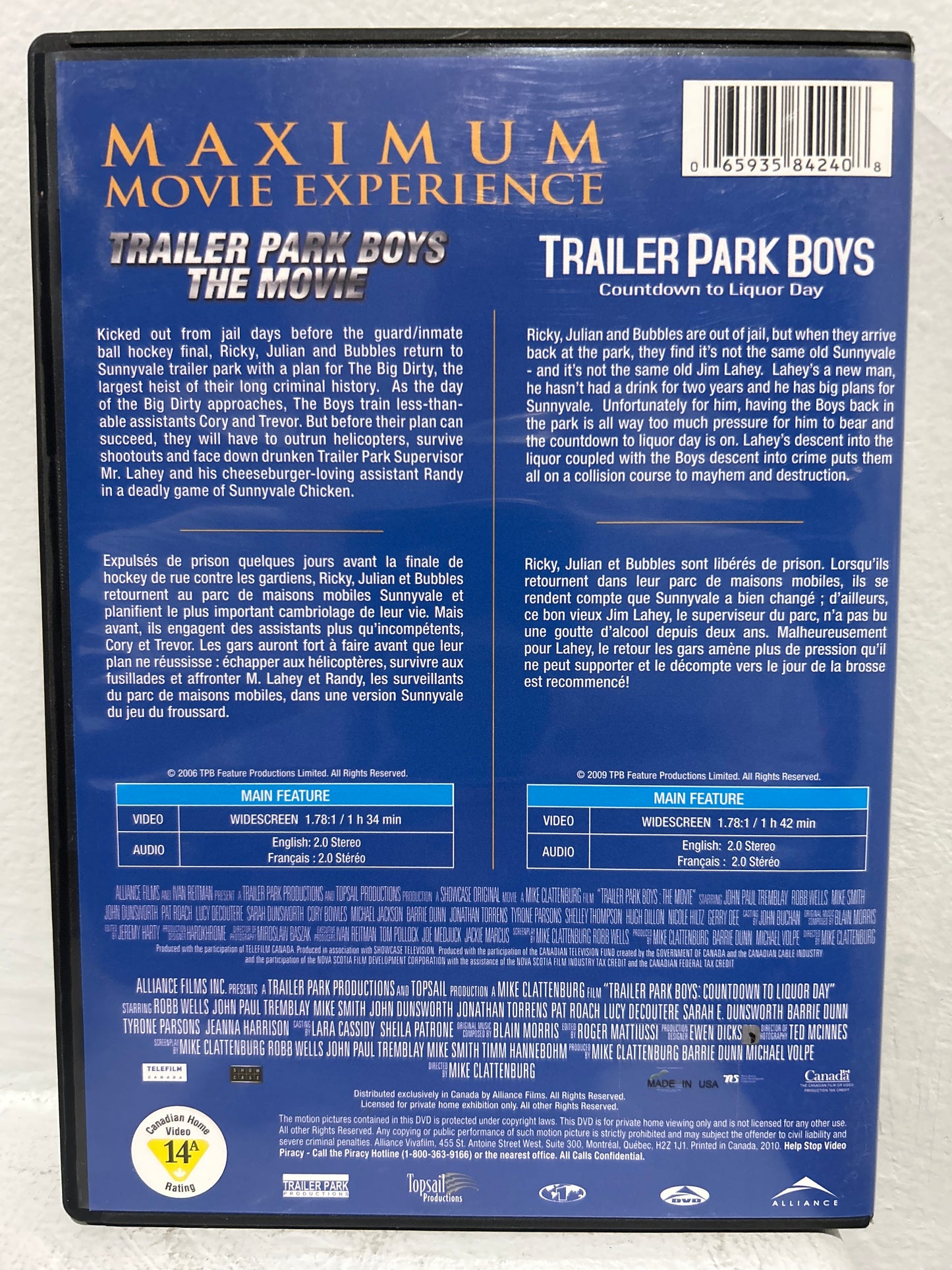 Trailer Park Boys: The Movie (2006) & Trailer Park Boys: Countdown to Liquor Day (2009)