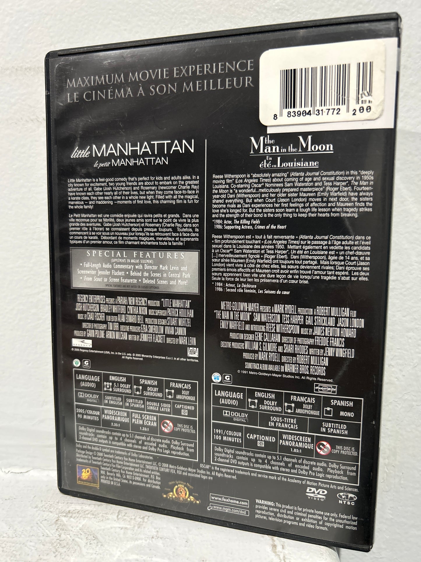 Little Manhattan (2005) & The Man in the Moon (1991)