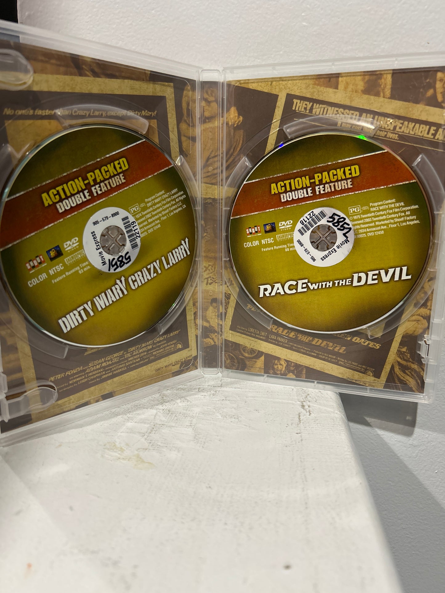 Dirty Mary Crazy Larry (1974) & Race with the Devil (1975)