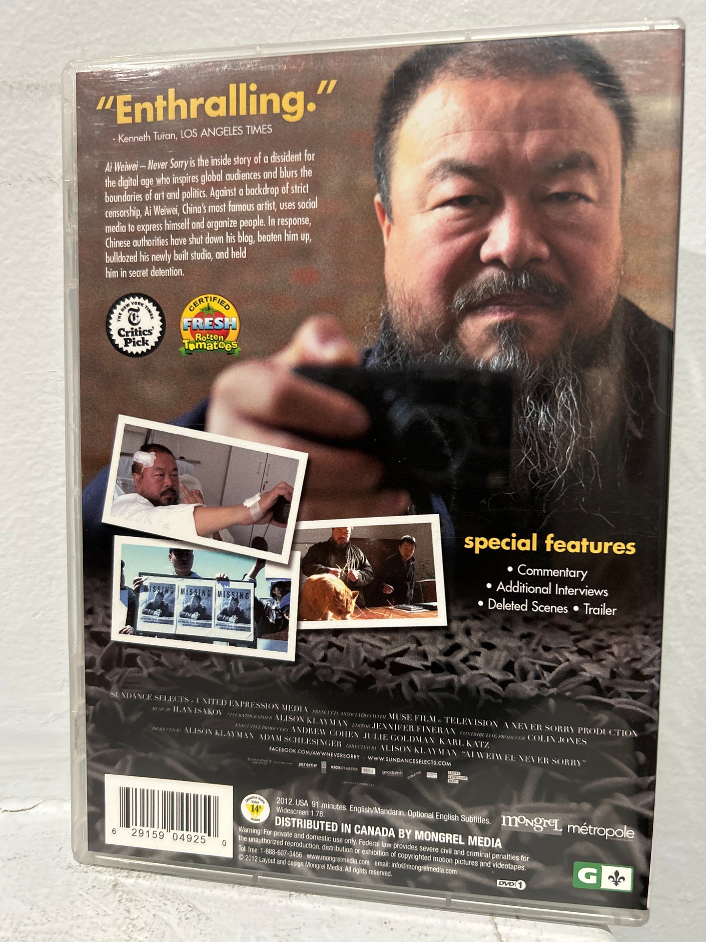 Ai Weiwei: Never Sorry (2012)