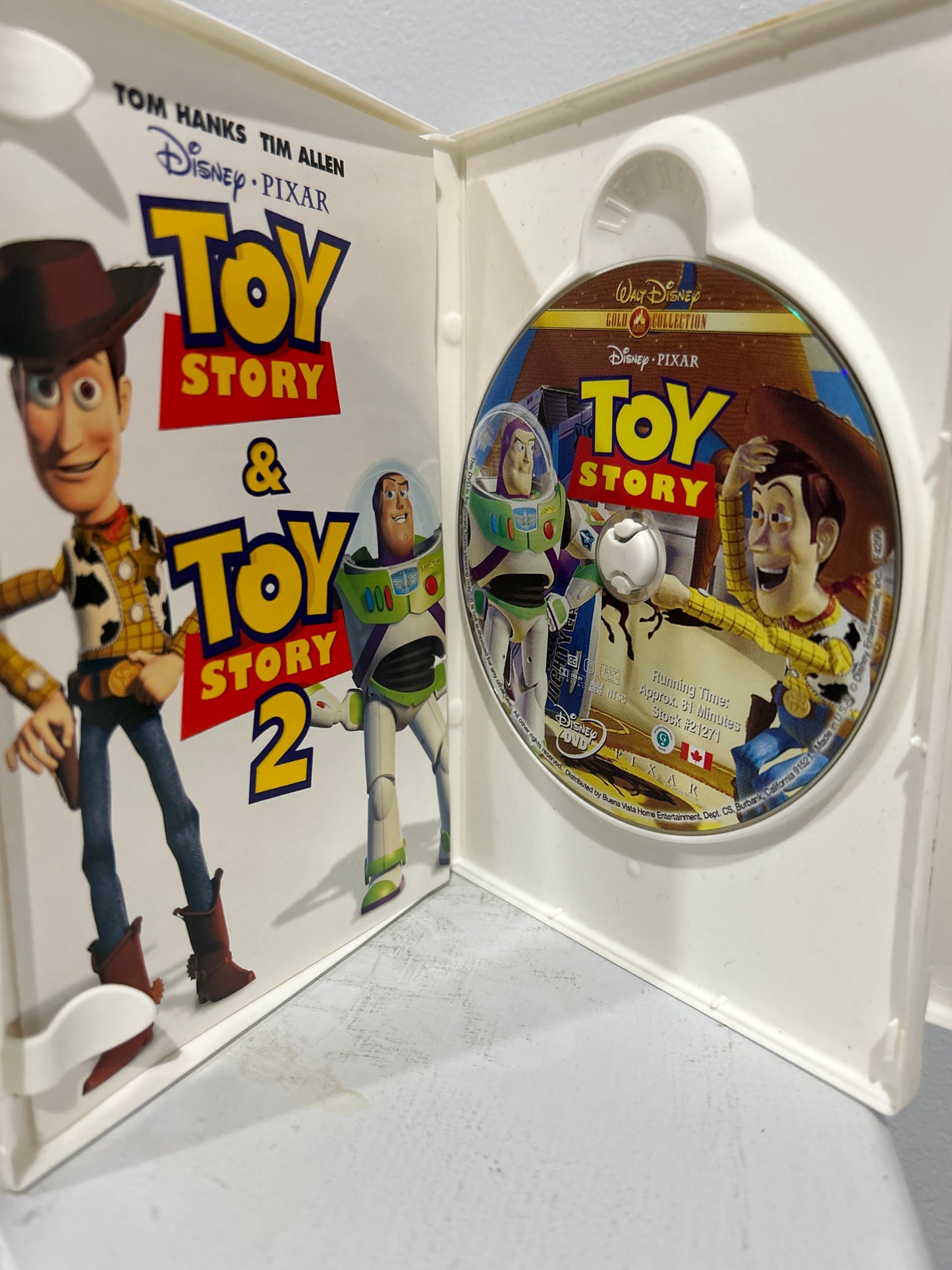 Toy Story (1995) & Toy Story 2 (1999)