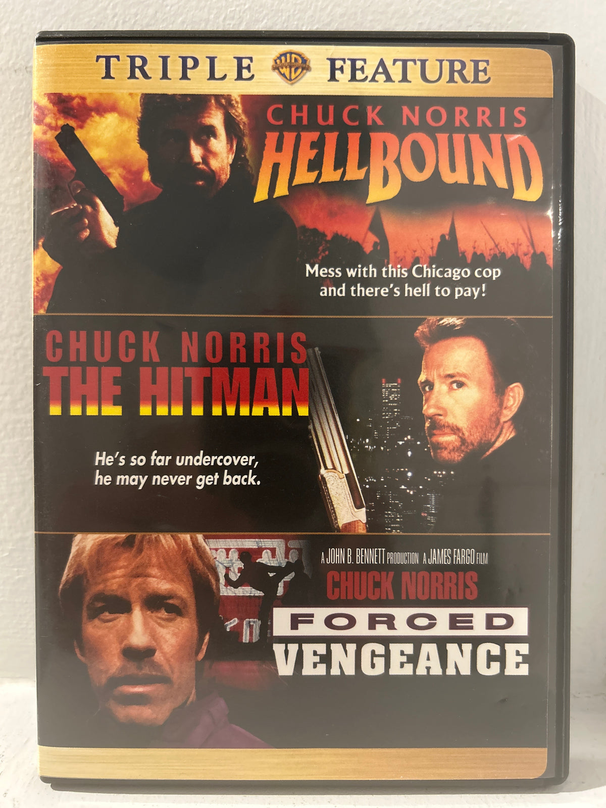 Hellbound (1994) & The Hitman (1991) & Forced Vengeance (1982)