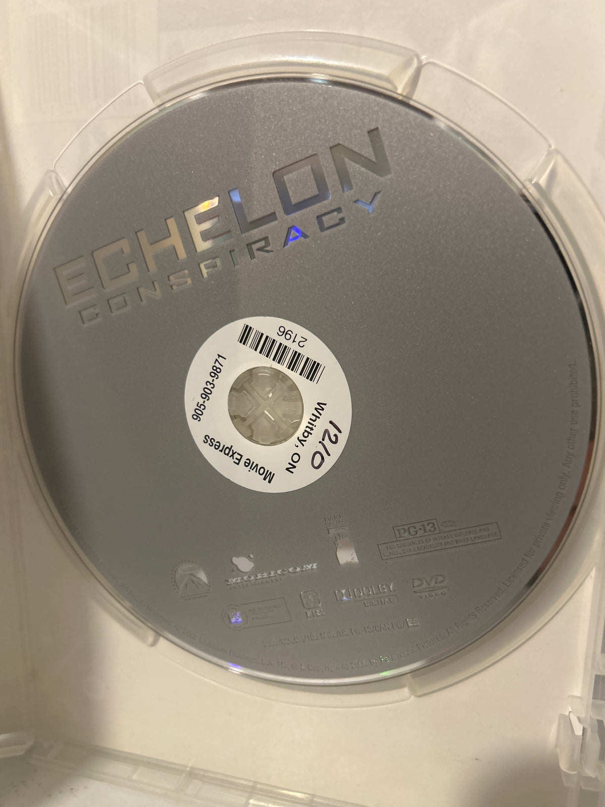 Echelon Conspiracy (2009)