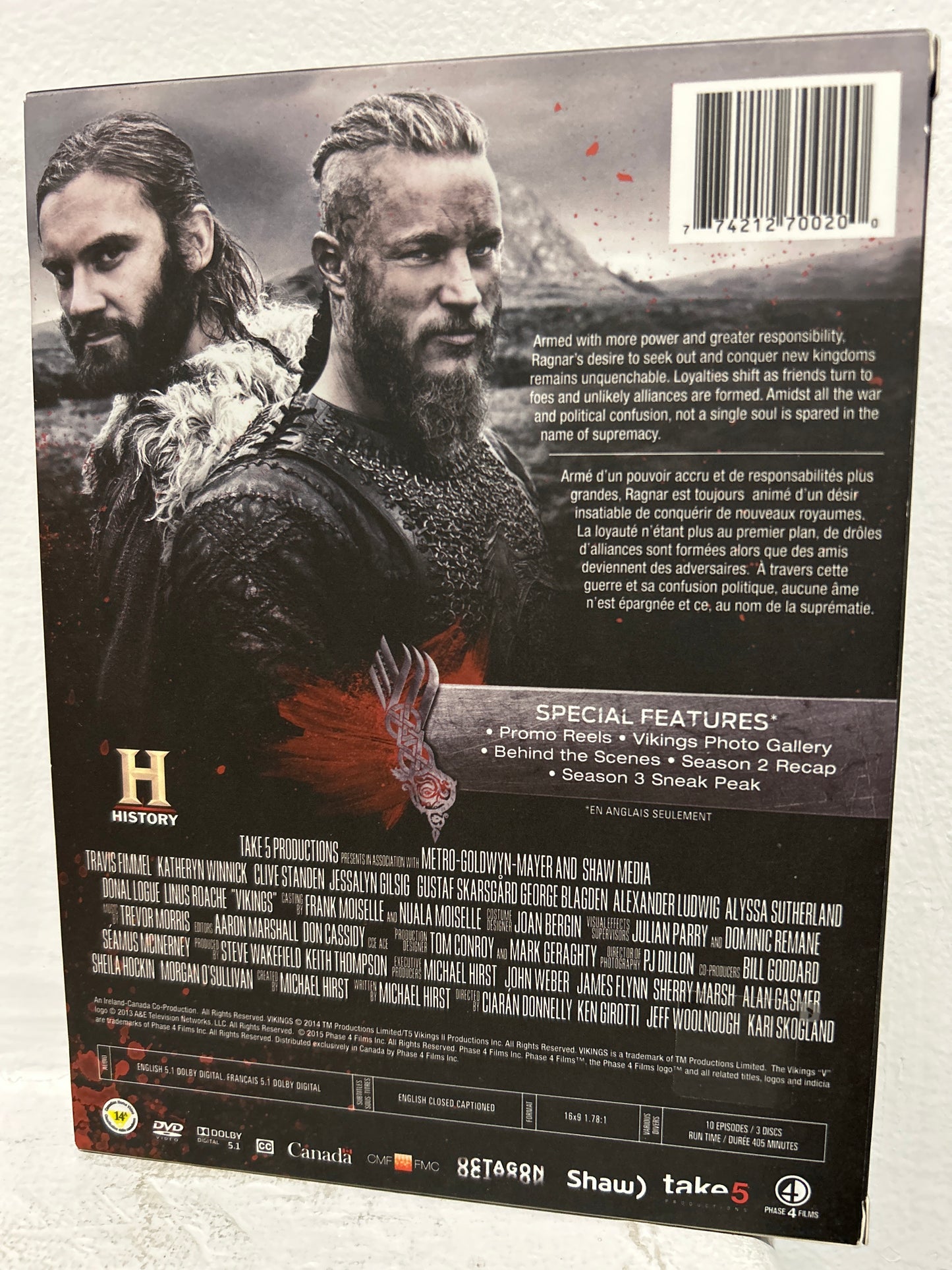 Vikings : TV Series (2013-2020) - The Complete Second Season