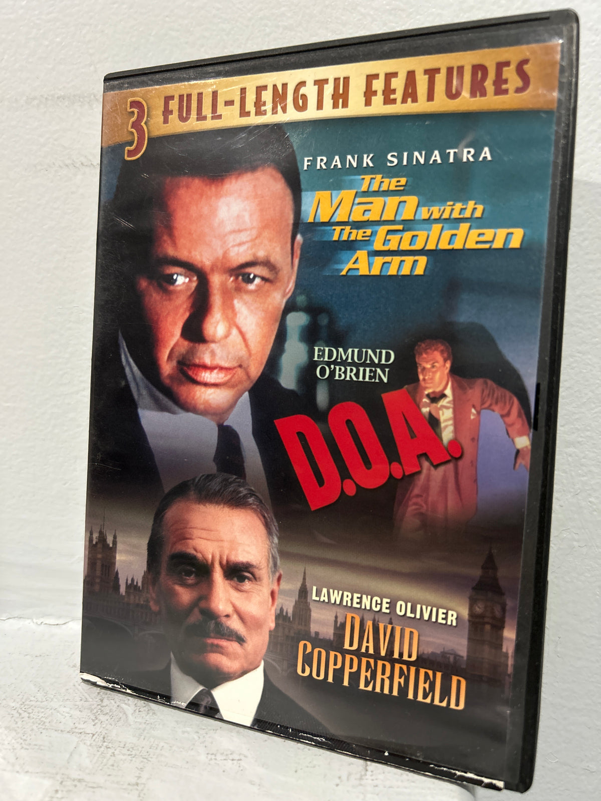 Man with the Golden Arm, The (1955) & D.O.A. (1950) & David Copperfield (1969)