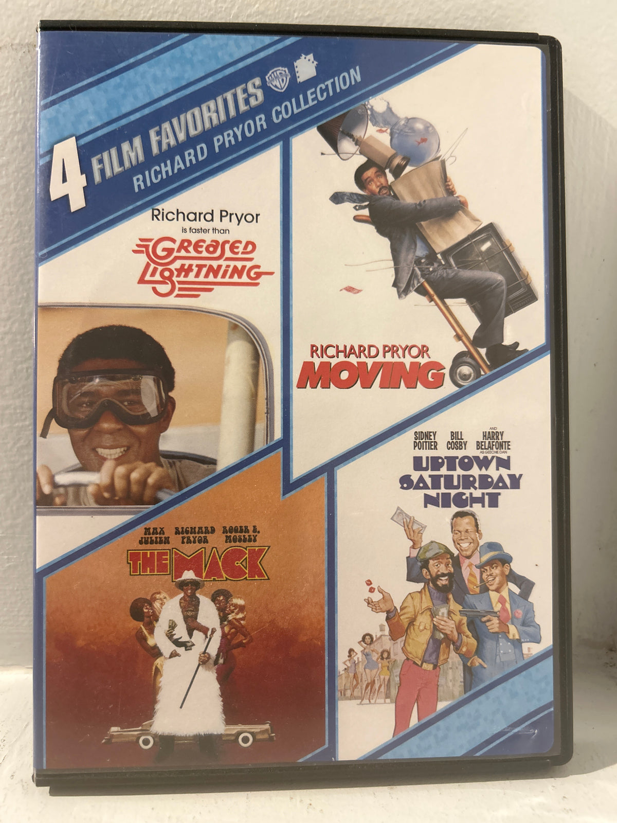 Greased Lightning (1977) & Moving (1988) & The Mack (1973) & Uptown Saturday Night (1974)