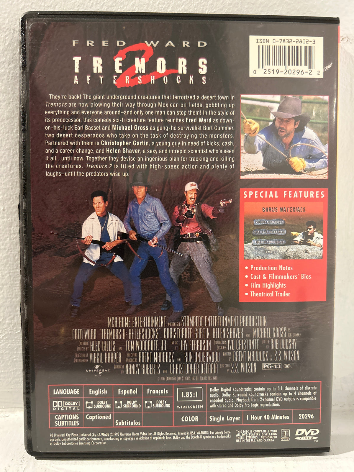 Tremors2: Aftershocks (1996)