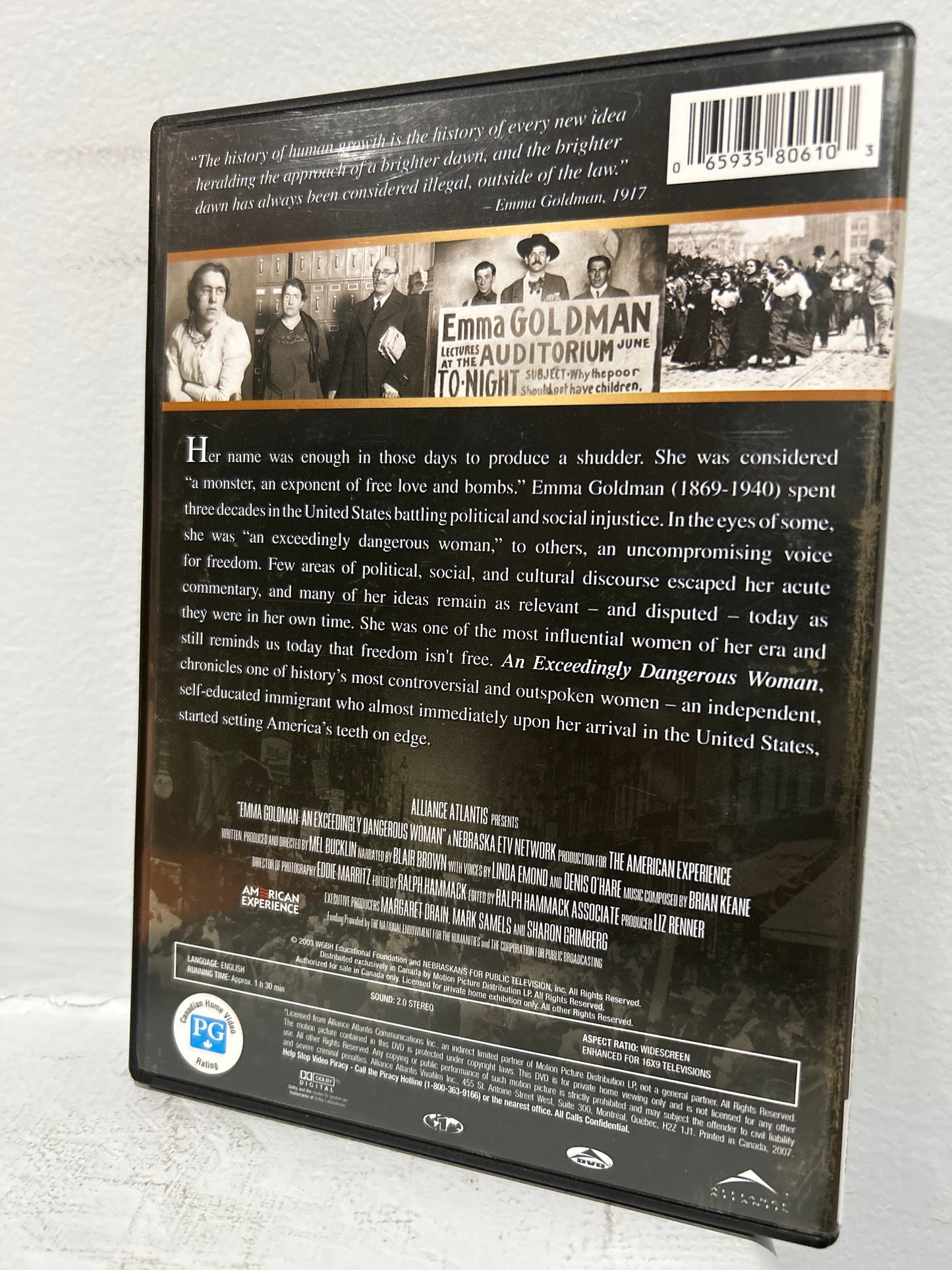 Emma Goldman: An Exceedingly Dangerous Woman (2004)