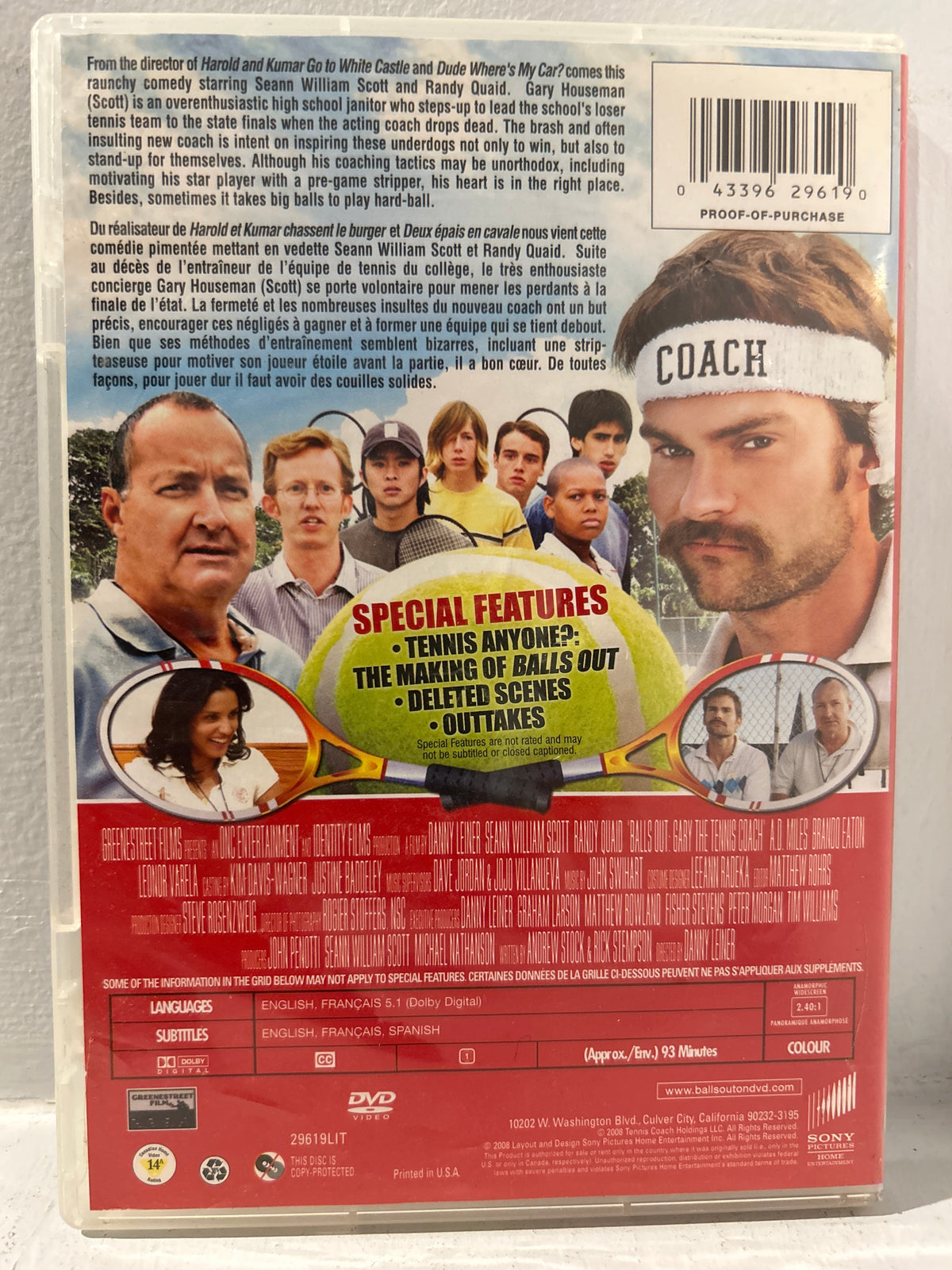 Balls Out: Gary the Tennis Coach (2009)