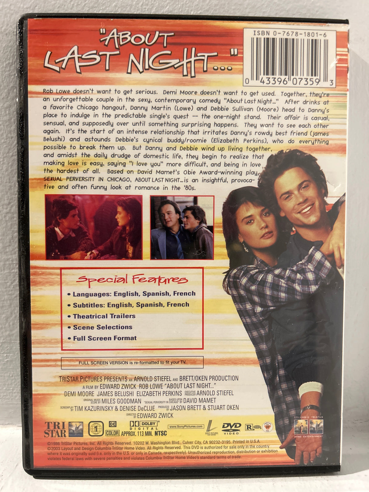 About Last Night (1986)