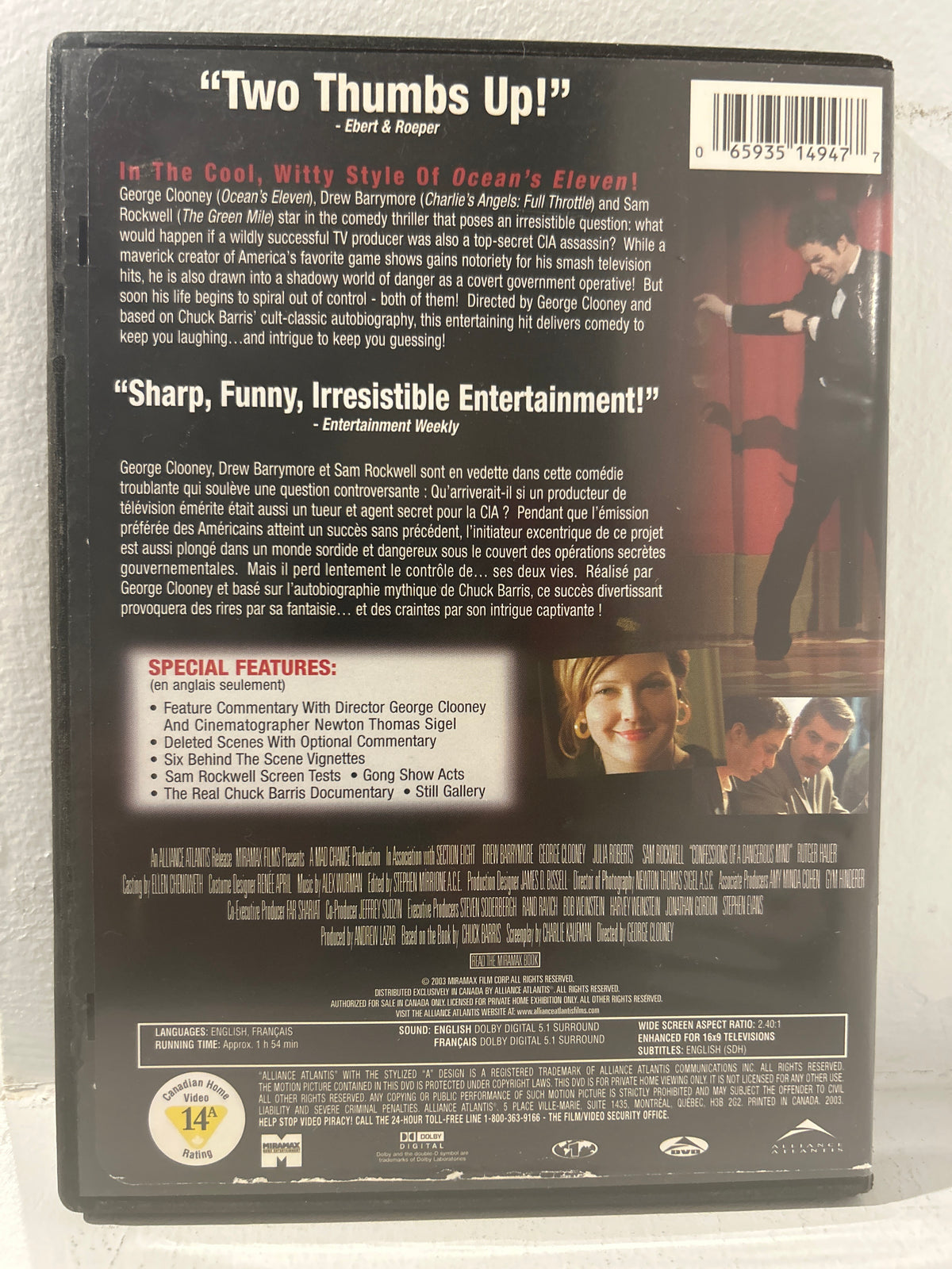 Confessions of a Dangerous Mind (2002)