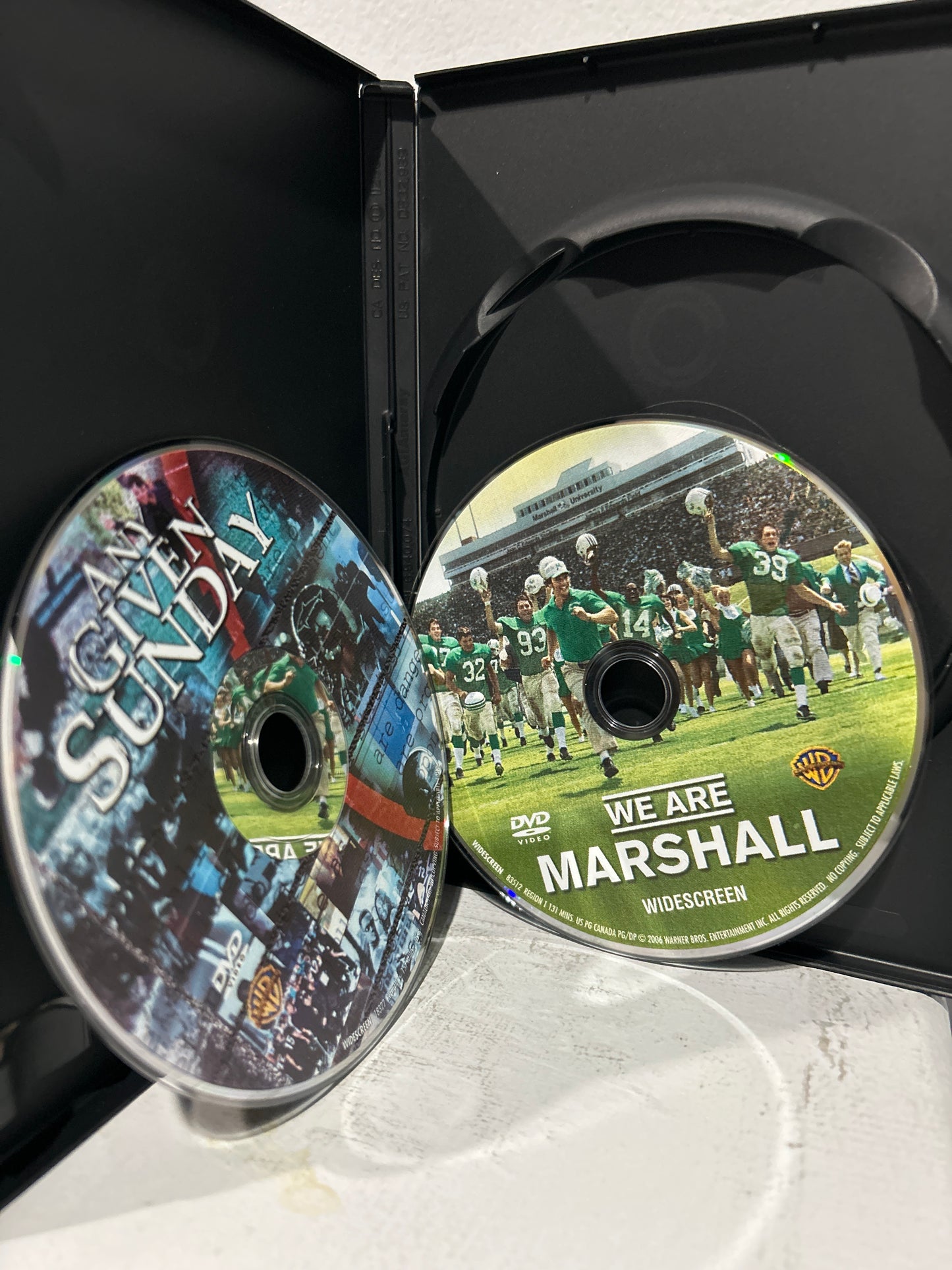 Any Given Sunday (1999) & We Are Marshall (2006) & The Replacements (2000) & Wildcats (1986)