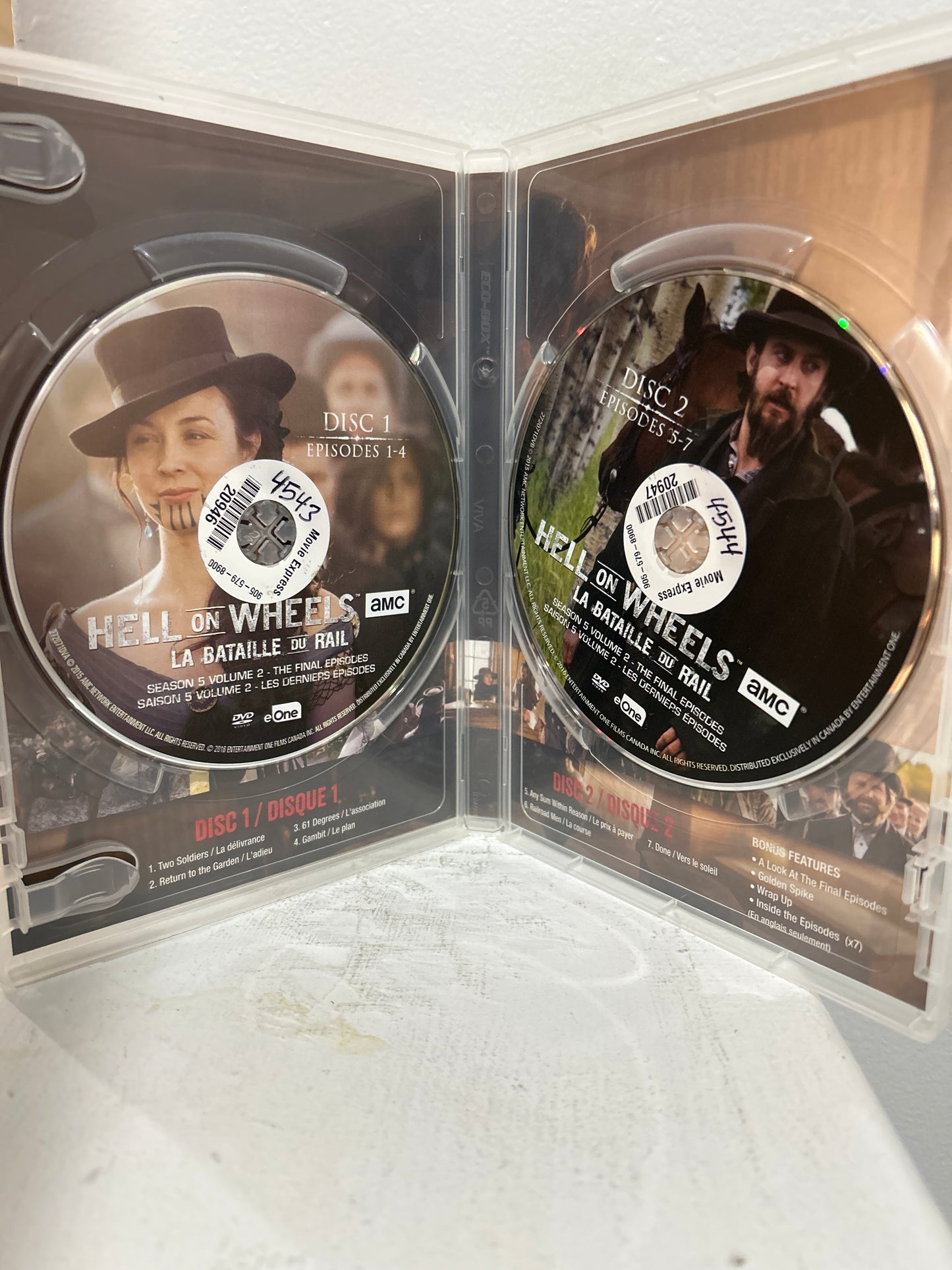 Hell on Wheels : TV Series (2011-2016) - The Complete Series
