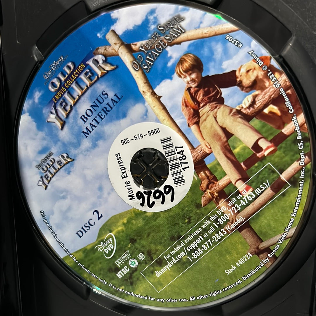 Old Yeller (1957) & Savage Sam (1963)