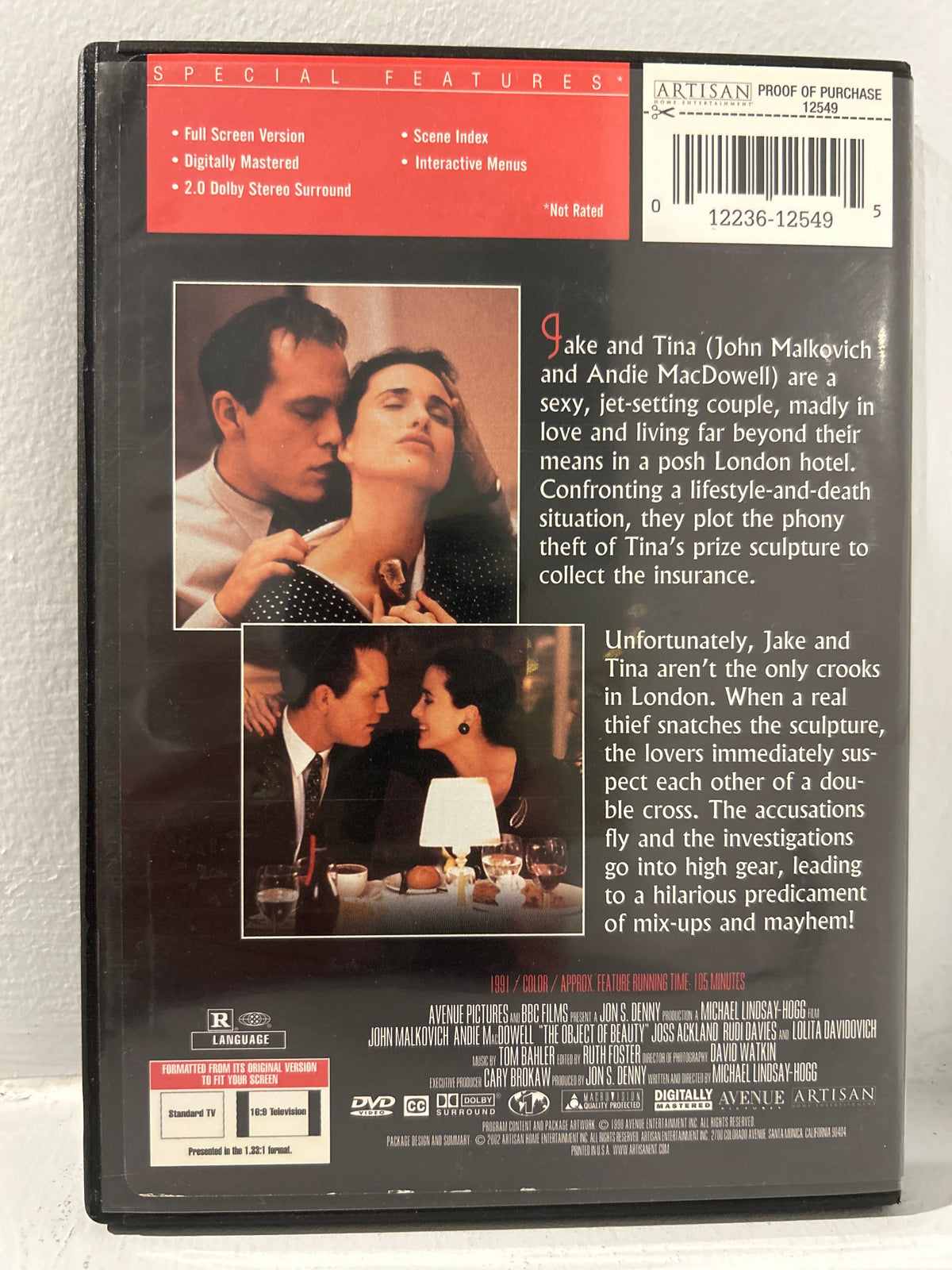 Object of Beauty, The (1991)