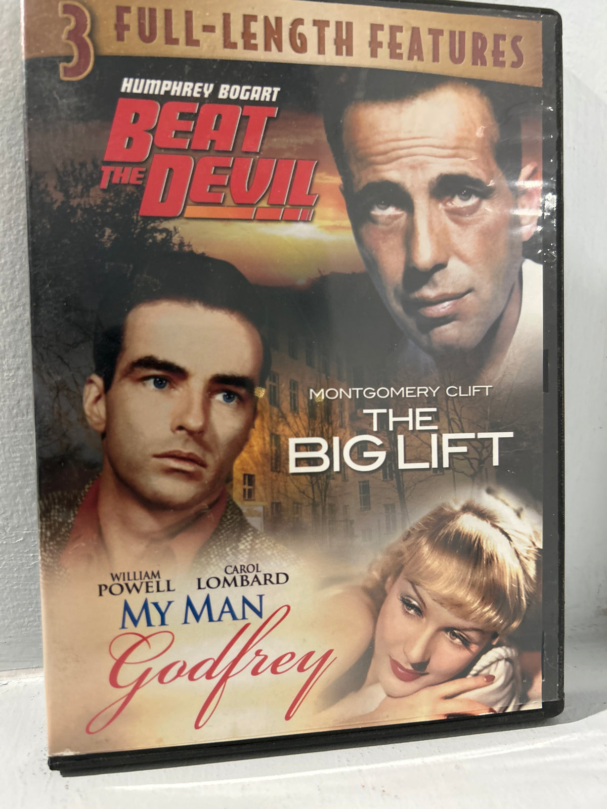 Beat the Devil (1953) & The Big Lift (1950) & My Man Godfrey (1936)