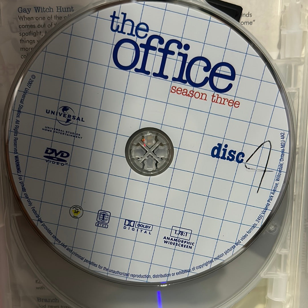 The Office : TV Series (2005-2013) - Season Three