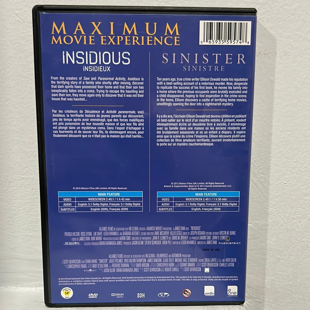 Insidious (2010) & Sinister (2012)