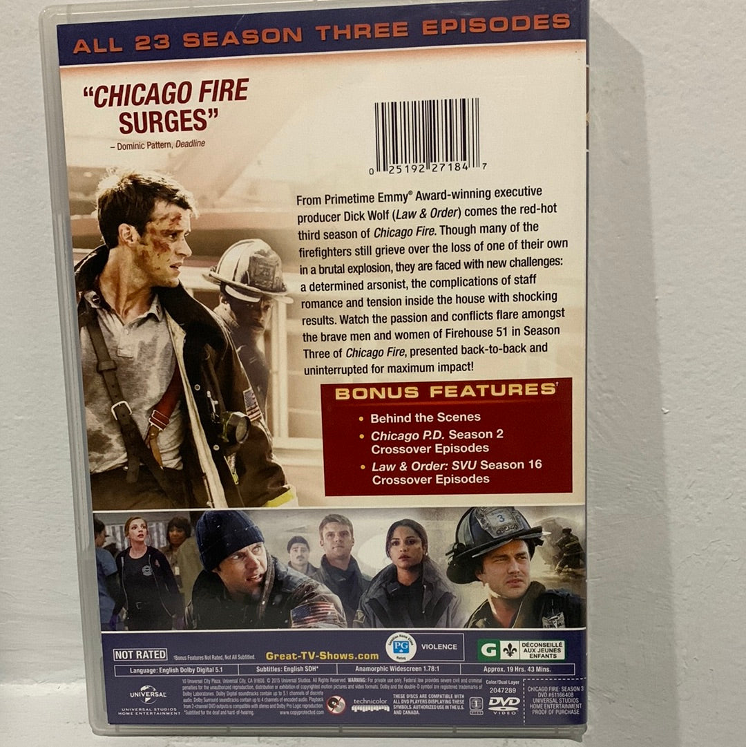 Chicago Fire: TV Series (2012-    ) - Season Three