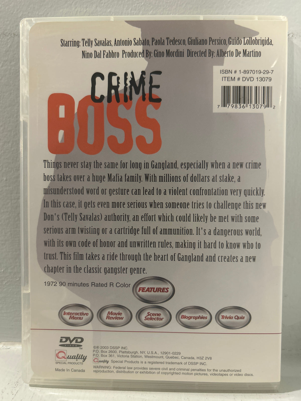 Crime Boss (1972)
