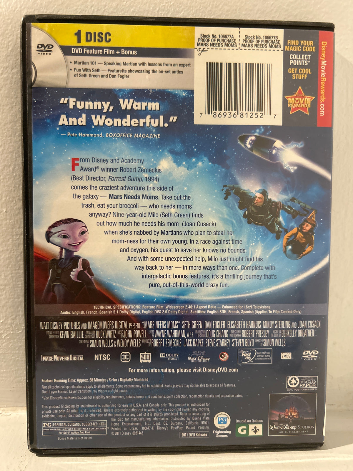 Mars Needs Moms (2011)