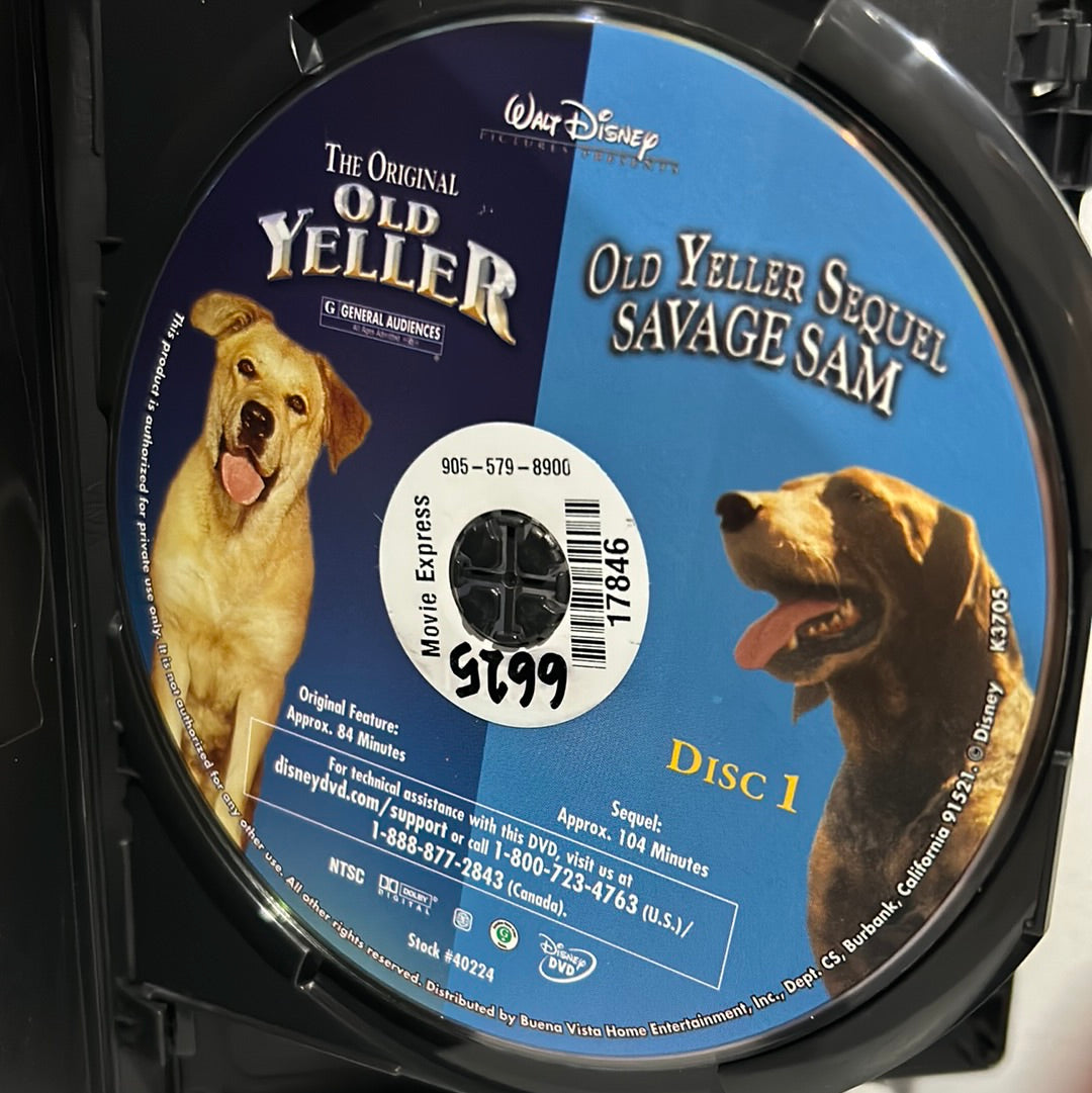 Old Yeller (1957) & Savage Sam (1963)