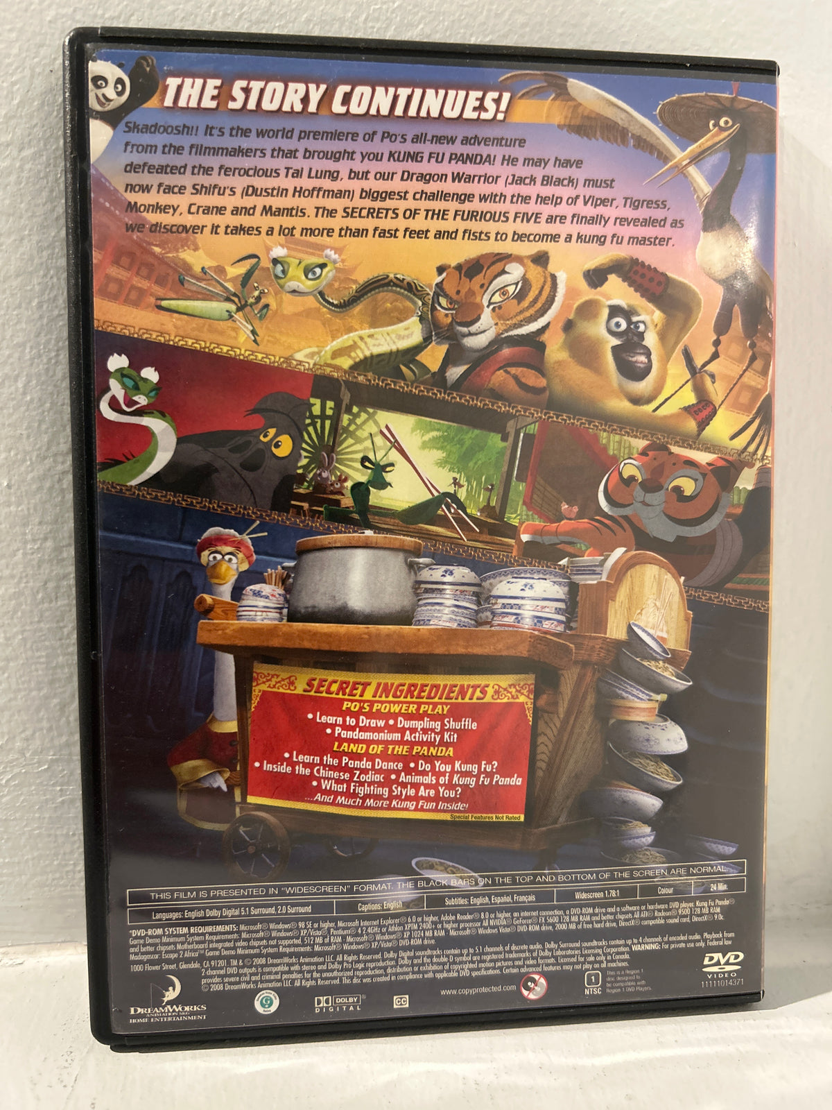 Kung Fu Panda: Secrets of the Furious Five (2008)