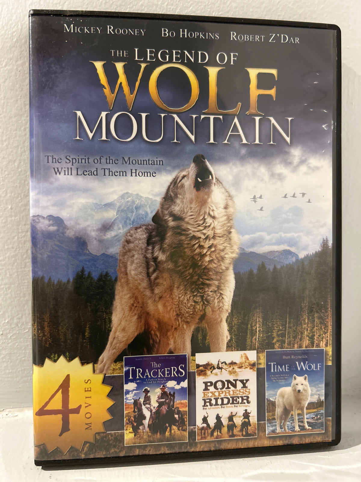 FAMILY COLLECTION - The Legend of Wolf Mountain (1992) ( Plus: 3 Movies)