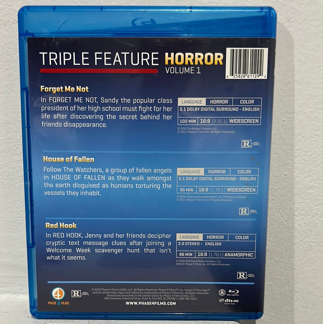 Forget Me Not (2010) & House of Fallen (2008) & Red Hook (2008)