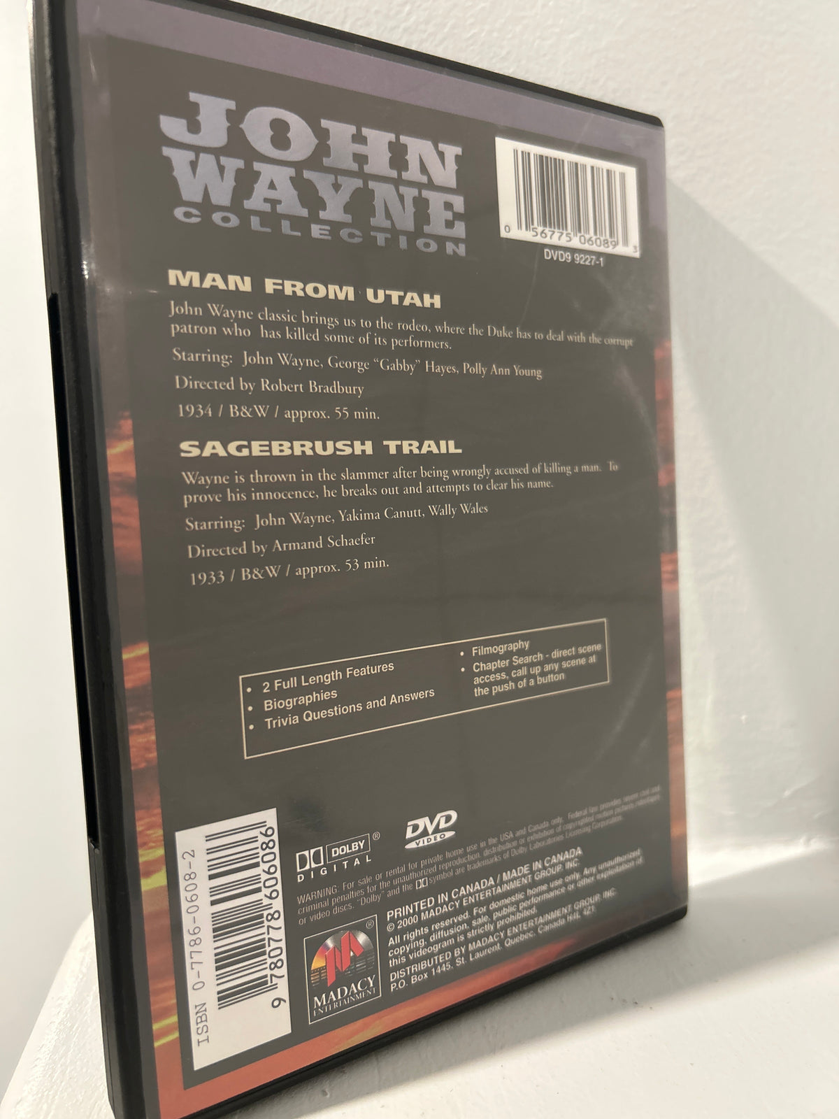 Man from Utah (1934) & Sagebrush Trail (1933)