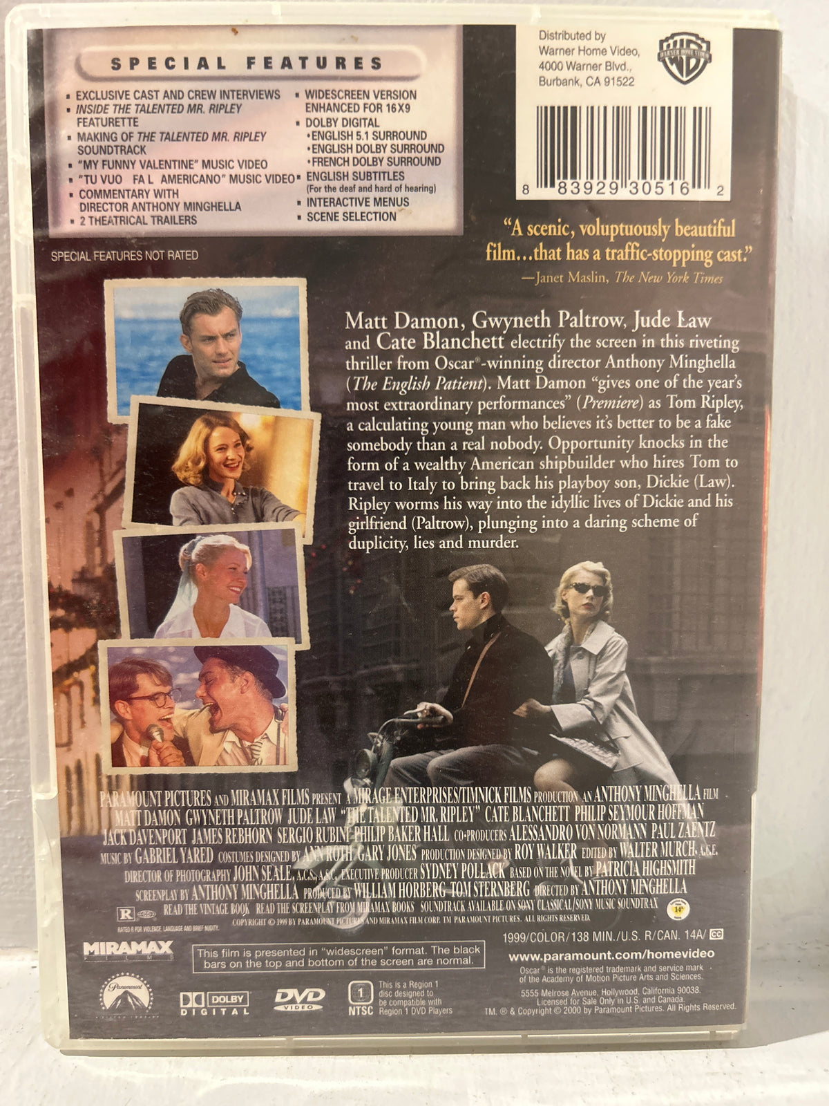 Talented Mr. Ripley, The (1999)