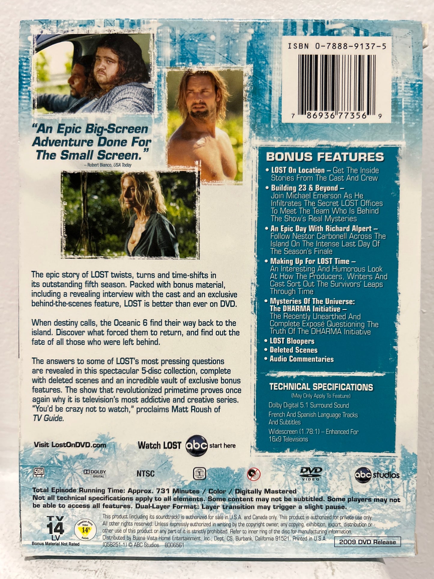 Lost : TV Series (2004-2010) - The Complete Fifth Season