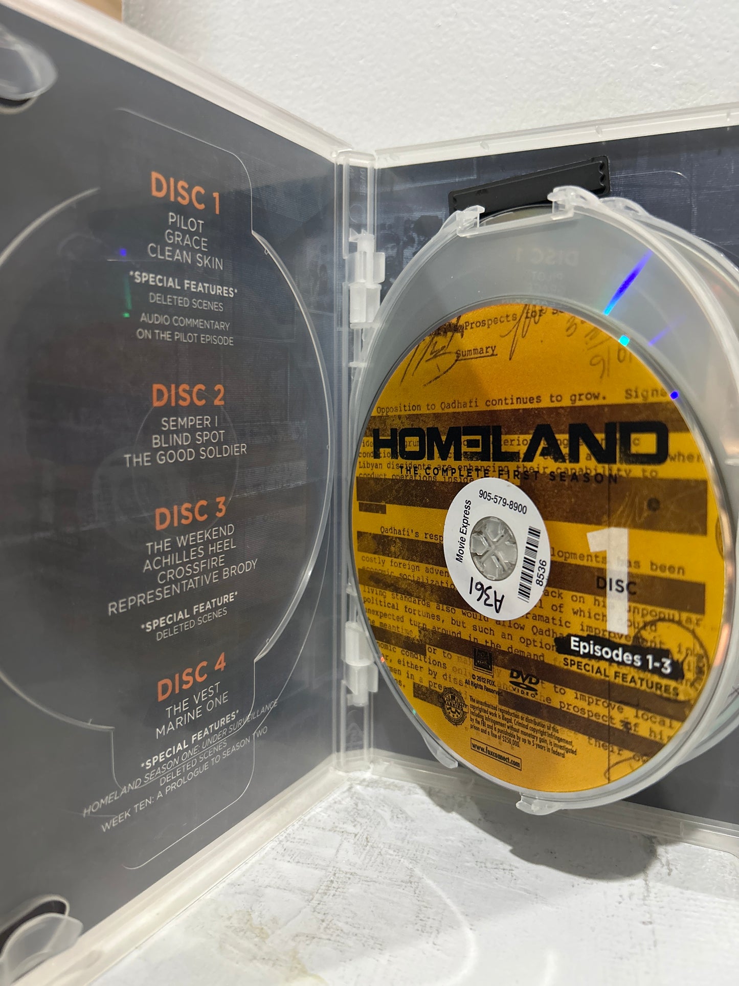 Homeland : TV Series (2011-2020): The Complete First Season