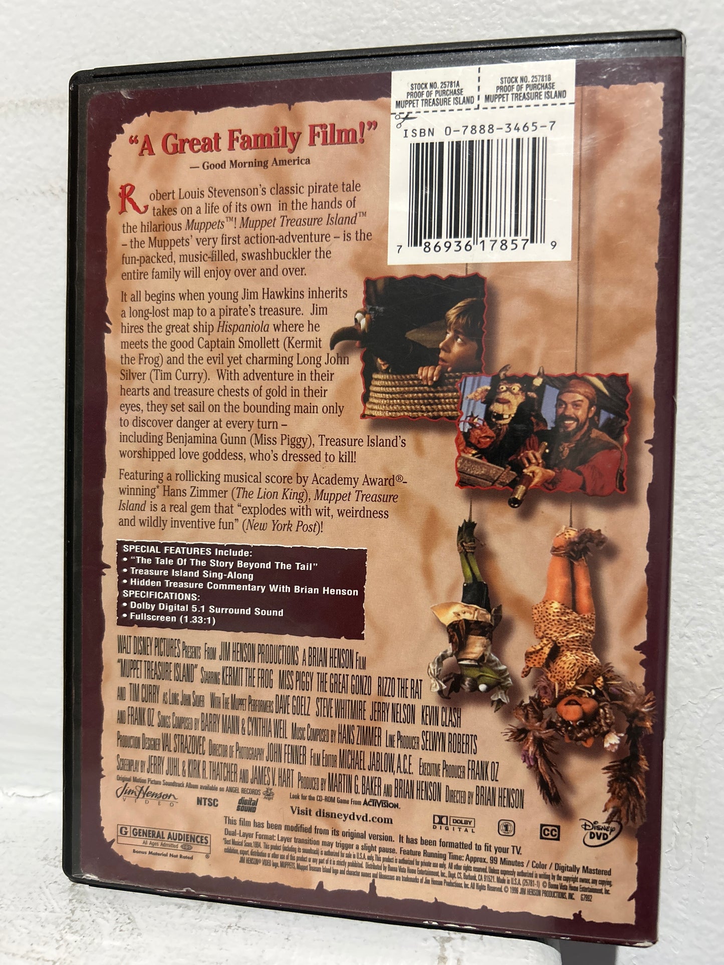 Muppet Treasure Island (1996)