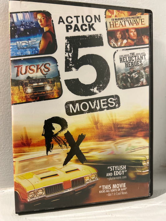 Rx (2005) & Ice (1998) & Tusks (1988) & The Reluctant Heroes (1971) & Ed McBain's 87th Precinct: Heatwave (1997)