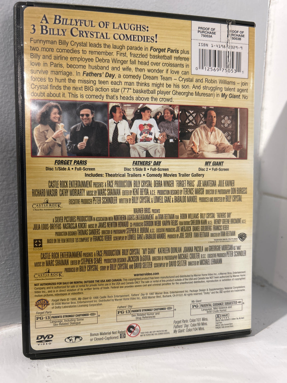 Forget Paris (1995) & Fathers' Day (1997) & My Giant (1998)