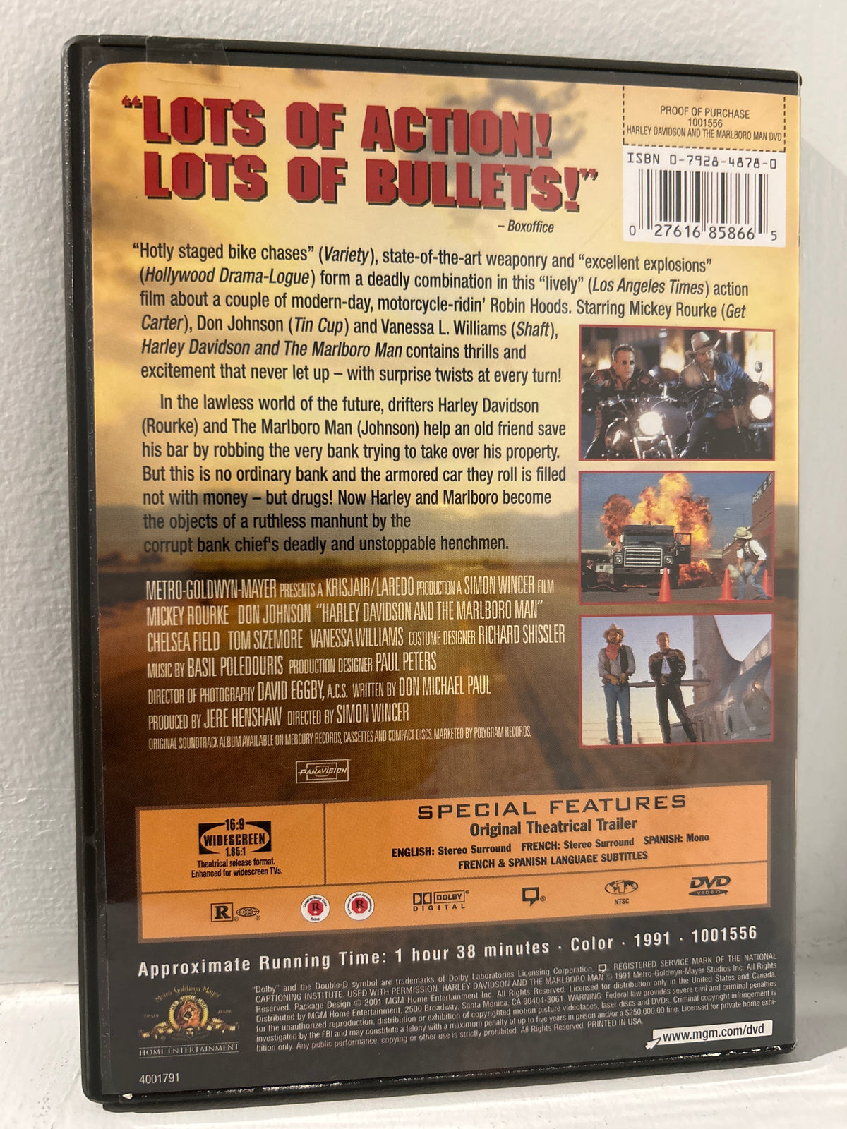 Harley Davidson and the Marlboro Man (1991)