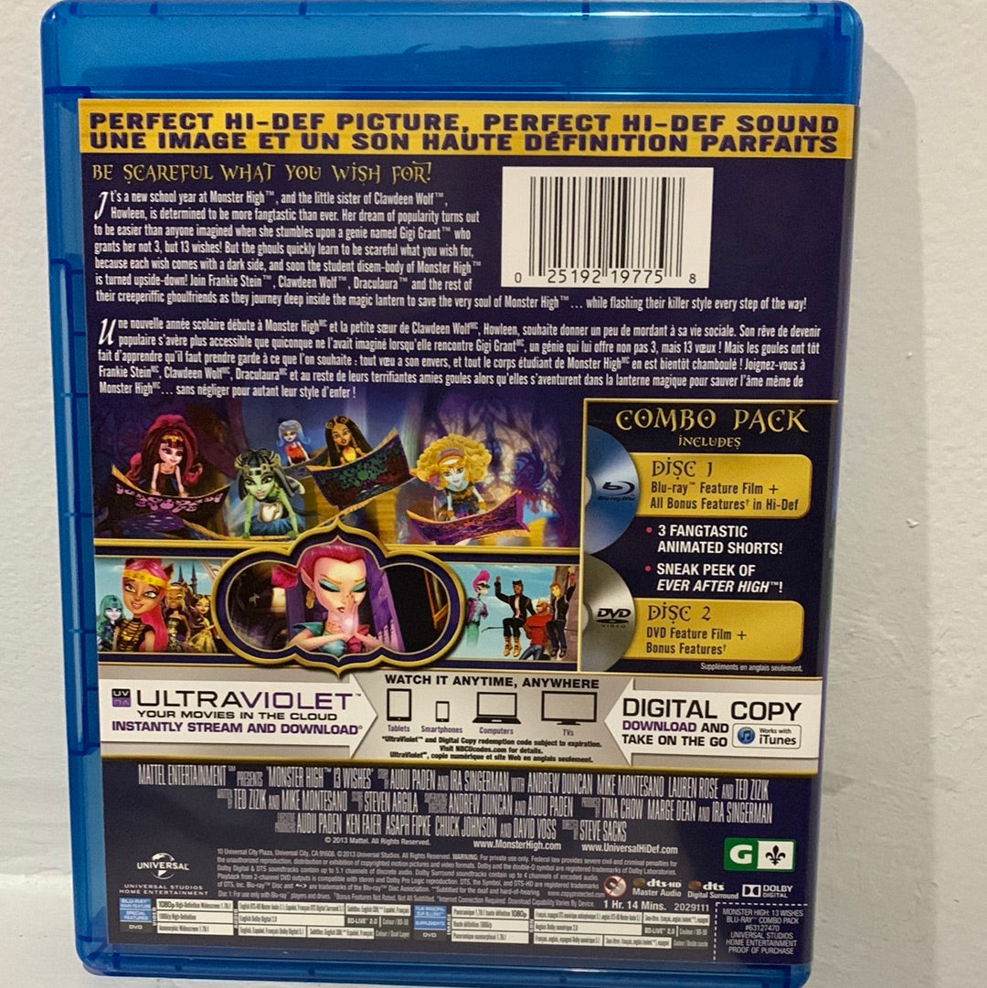 Monster High: 13 Wishes (2013)
